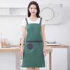 PVC Kitchen Vest Apron Oil-proof Catering Work Clothes Women's Work Waist Apron  for Home Kitchen