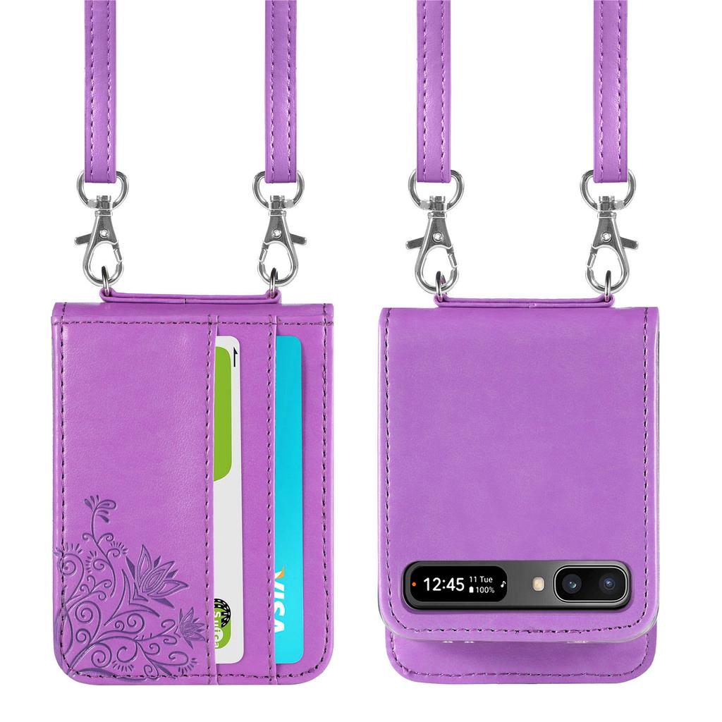 Pouzdro z kůže s klopou proti poškrábání pro Samsung Galaxy Z Flip 3 Flip4 Flip 4 5g Flip3 Jednobarevné matné pouzdro na mobilní telefon