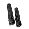 1 Pair Black ABS Anti-slip Motorcycle Front Foot Pegs for Ben