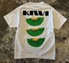 Summer New Fashion Retro Men's T Shirt Fun Fruit Print Tops Cotton Short Sleeve Casual Women Streetwear Round Neck Tees Tops