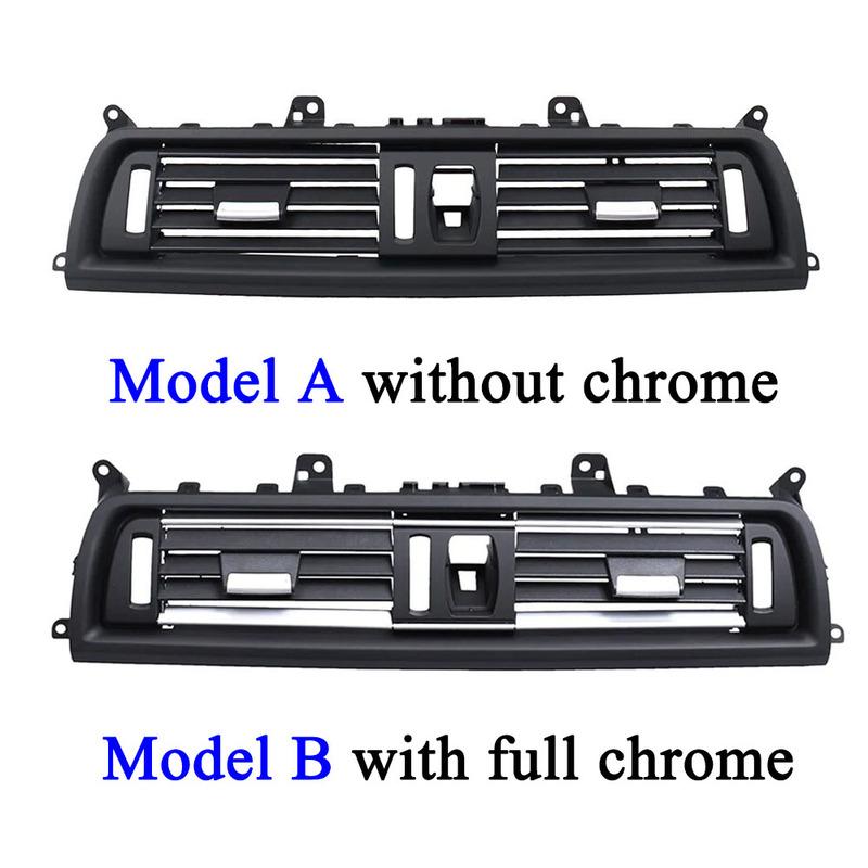 Dash Front Center AC Air Vent Grille Cover Replacement For BMW 5 Series F10 F11 520i 523i 525i 528i 535i 64229166885 64229209136