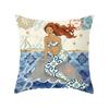 Ocean Starfish Mermaids Sea Turtle Soft Cushion Cover Pillow Case Home Decor