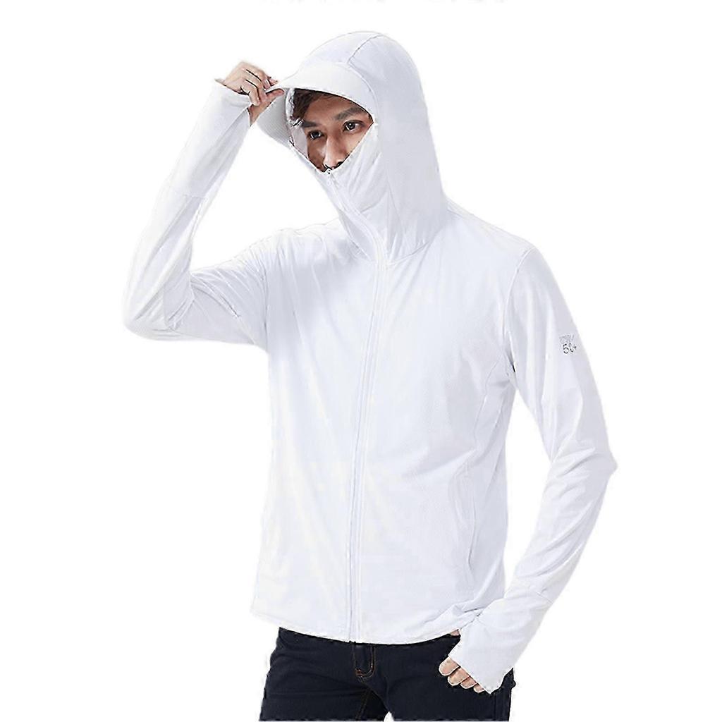 \u200bLightweight UV Protection Sun Hoodie with UPF Sunproof Design for Summer Outdoor Daily Wear and Travel