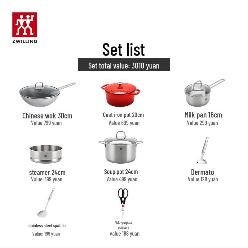 ZWILLING 8-Piece Cookware Set