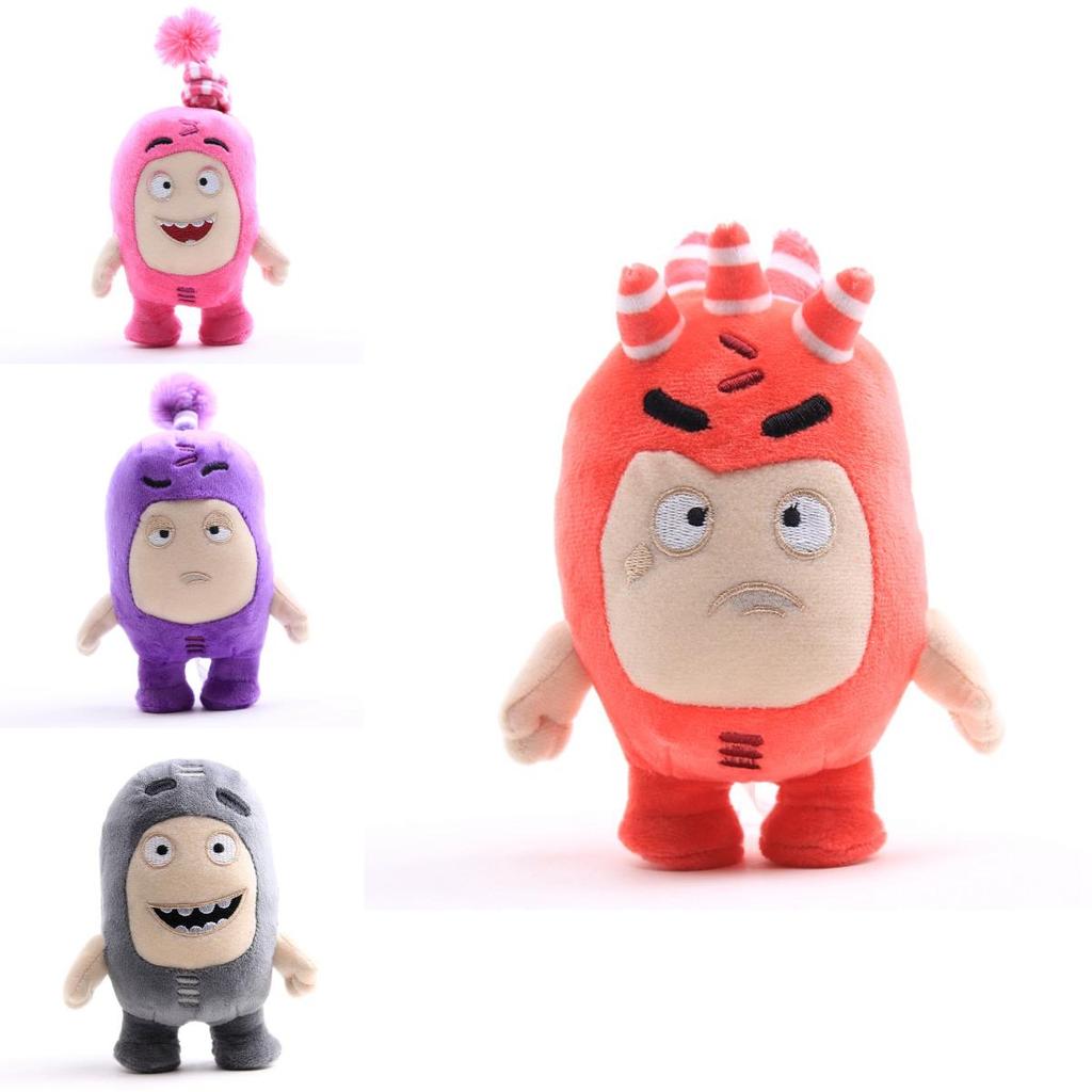 Oddbods 18cm Plüsch Weiches Kuscheltier Newt Bubbles Pogo Zee Jeff Fuse Slick Für Gemütlichen Komfort