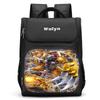 Cartoon Digimon Large Child Backpack Boy Girls School Bag for Men Women Traveling Backpack Durable and Multi Compartmen