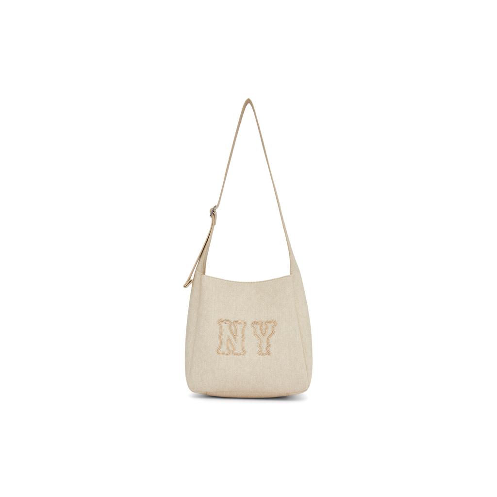New MLB Polyester Bucket Bag Crossbody Bag Regular Unisex Sky Blue/Deep Cream 3ABMBD15N
