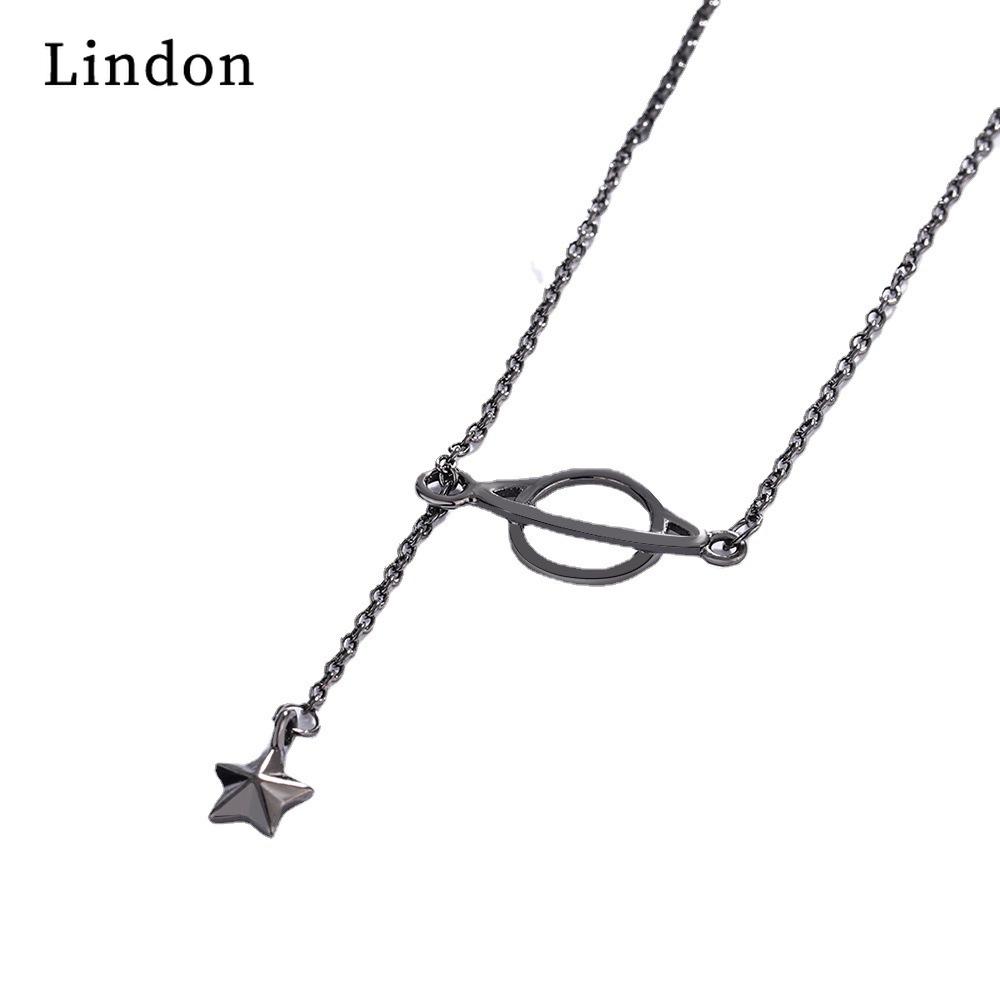 

Женское ожерелье Lindon, кулон из медного сплава, циркон, модный подарок