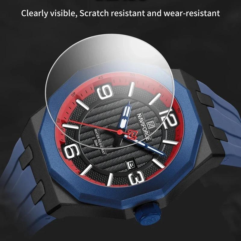 Luxury Men's Business Watch Waterproof Sports Quartz Clock Silicone Strap Men Wristwatches