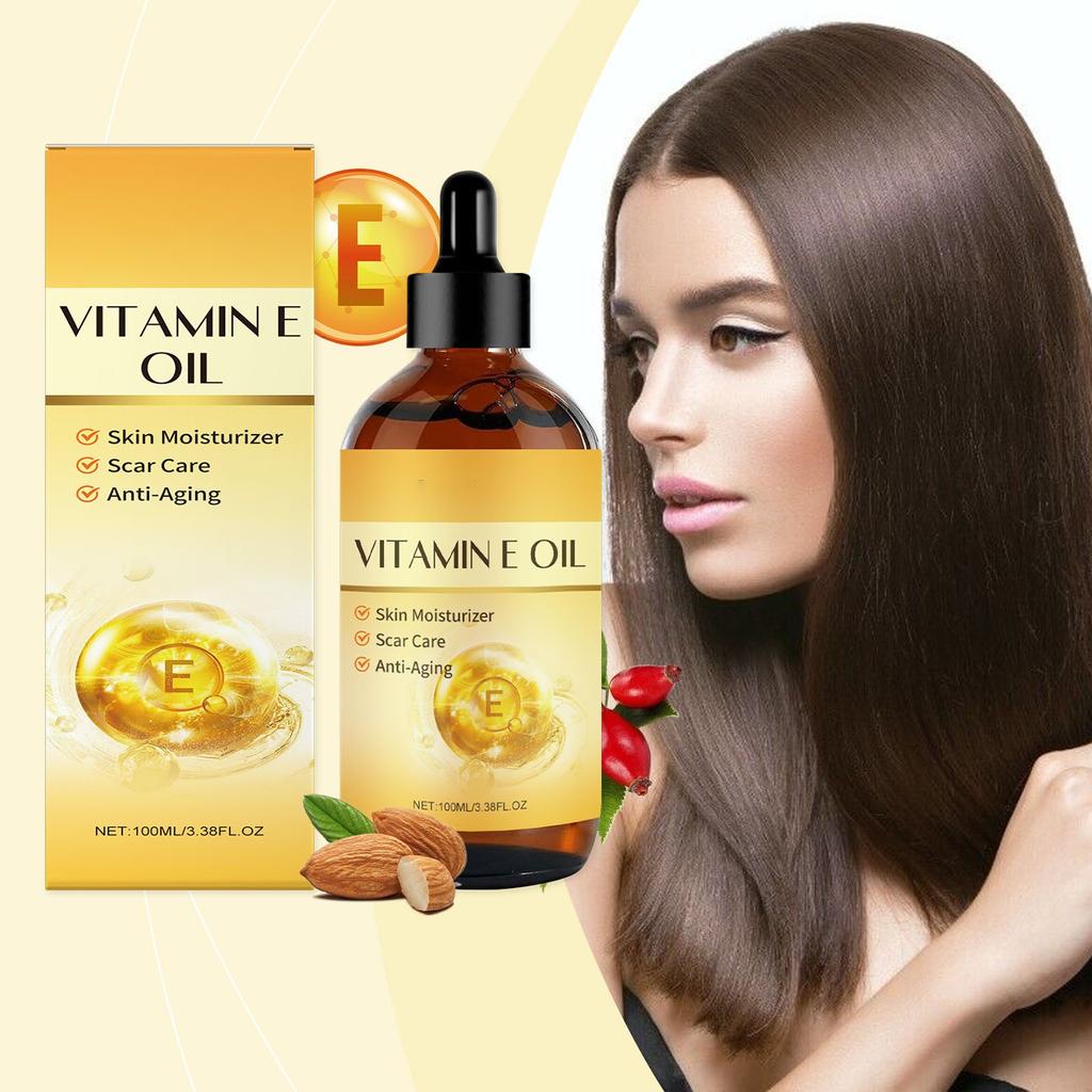 100ml E Multi-effect Skin Care Oil Moisturizing And Hydrating Face Body Hair Nourishing Skin Care Oil
