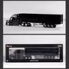 Perka Diecast 1:Camion container Freightliner in scala 1:64 Veicolo per consegne espresse Modello di simulazione in lega Collezione Souvenir Regali