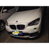 Pegatina Recorte Decorativa Cubierta Ceja Faros de Coche Parpado para BMW X1 28i 35i xDrive 2008-2012 E84 FRP negro mate