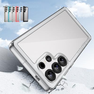For Samsung S25 Ultra Case Cover Samsung S25 Ultra Capas Phone Back Shockproof Clear Transparent Fundas Samsung Galaxy S25 Ultra