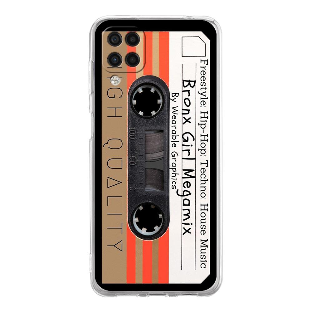 Phone Case For Samsung A13 A33 A35 A55 A73 A53 A23 A51 A71 A21S A12 A31 A41 A05s A03S A15 A25 5G Retro Vintage Old Cassette Tape