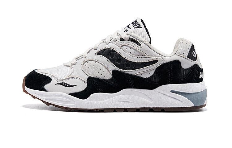 Saucony Grid Shadow 2 Grey White Black - S70773-3 38