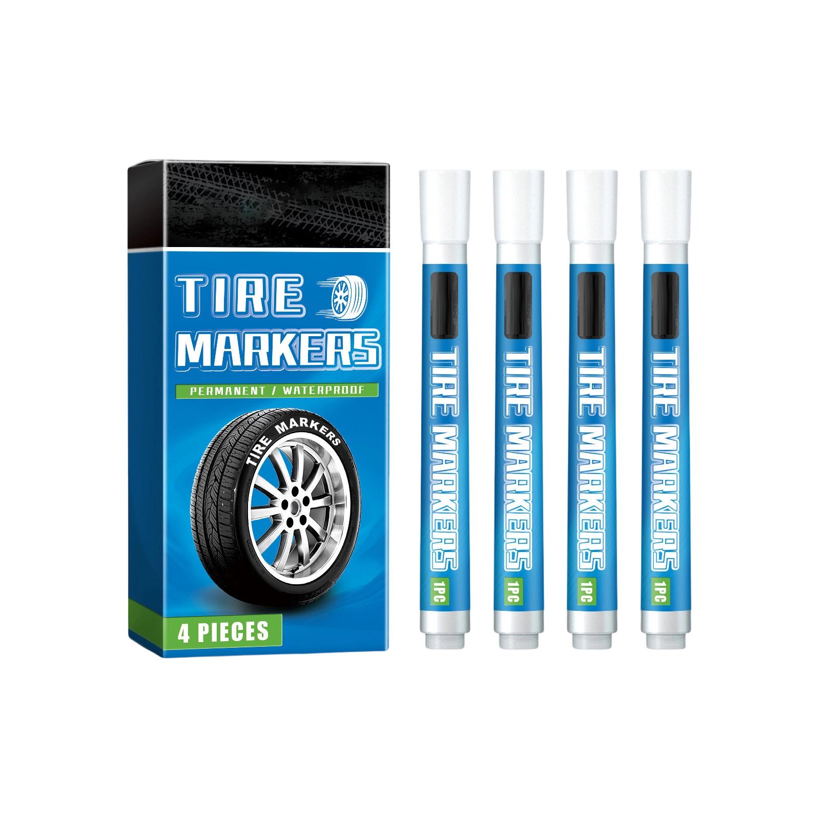 

Tire Paint Pen, Car Tire Paint Pen, Non Fading Color, Creative DIY Oil Based Pen. 4ml One Size