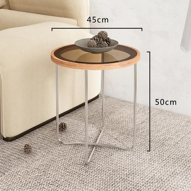 Japanese Coffee Table Tempered Glass Simple Modern Creative Personality Small Apartment Household