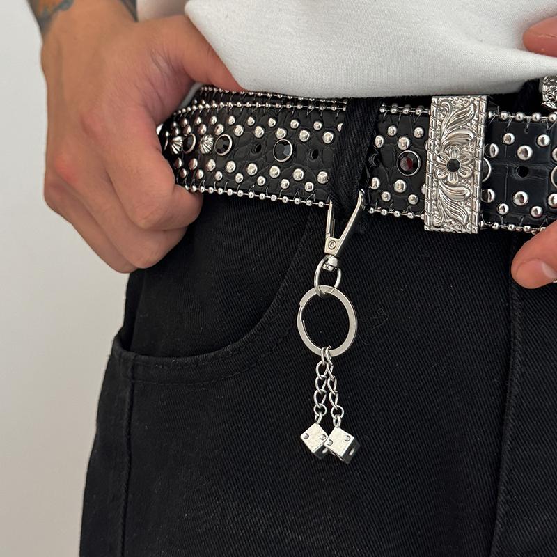 

Хип-хоп кости брелок джинсы брюки рюкзак подвеска шармы для сумки подвески украшение аксессуары