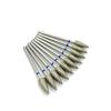 10pcs/set Dental Part Electroplated Diamond Point Polisher Dental Low Speed Handpiece HP Burs Dental Lab Nail Drill Bits