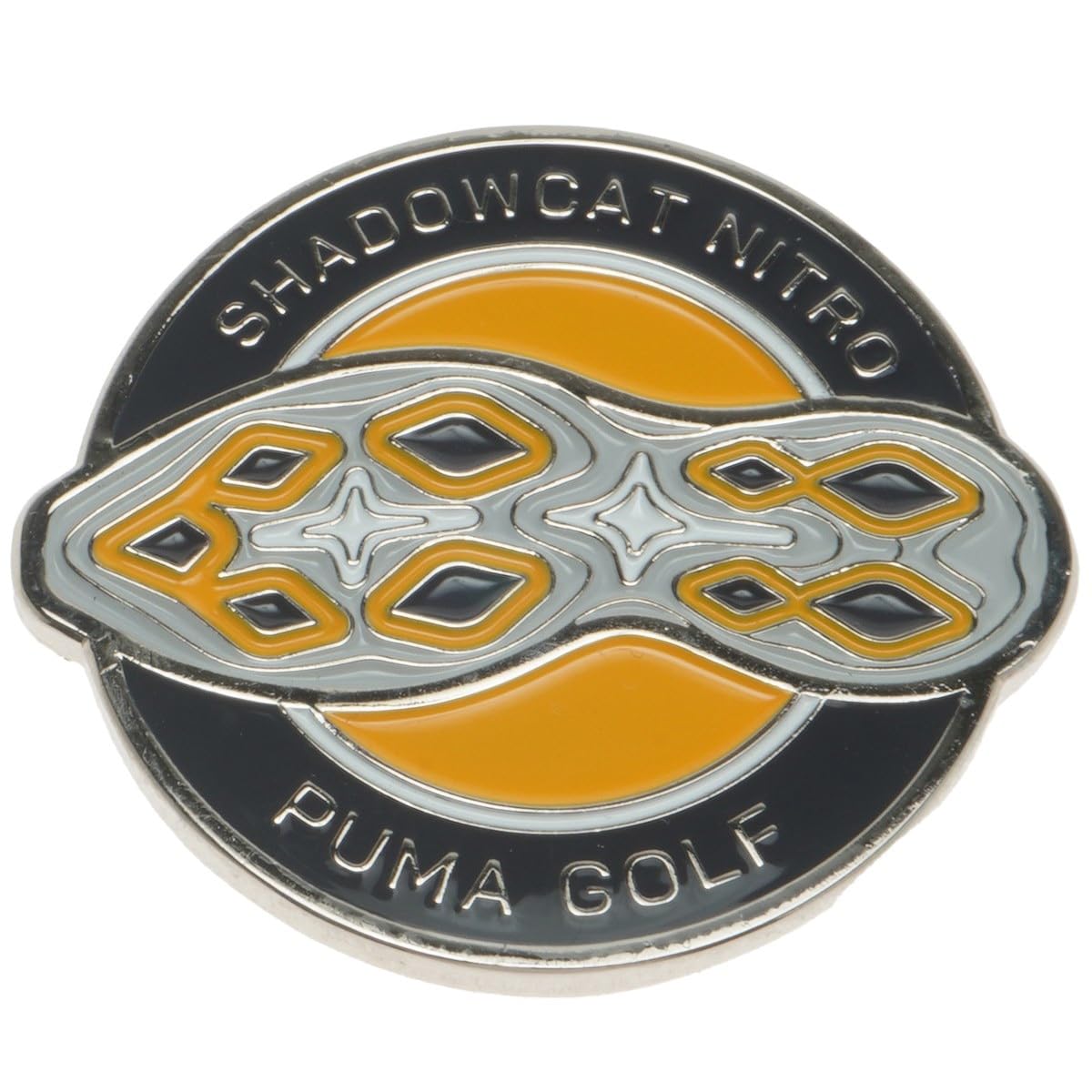 Puma Shadow Cat Golf Big Puma One Size Marker, Marker, White/Soft Sunstream,