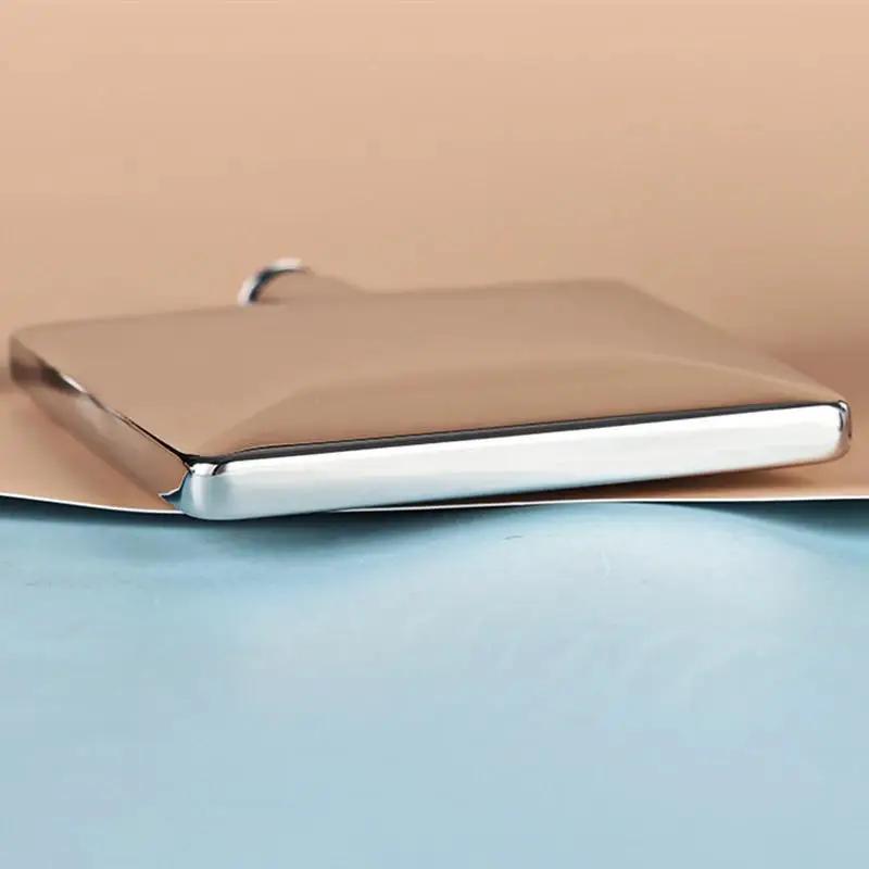 1ks 100ml / 4Oz plochá placatka na vodku nerezová ocel přenosná kempingová placatka láhev na likér whisky dárek pro muže