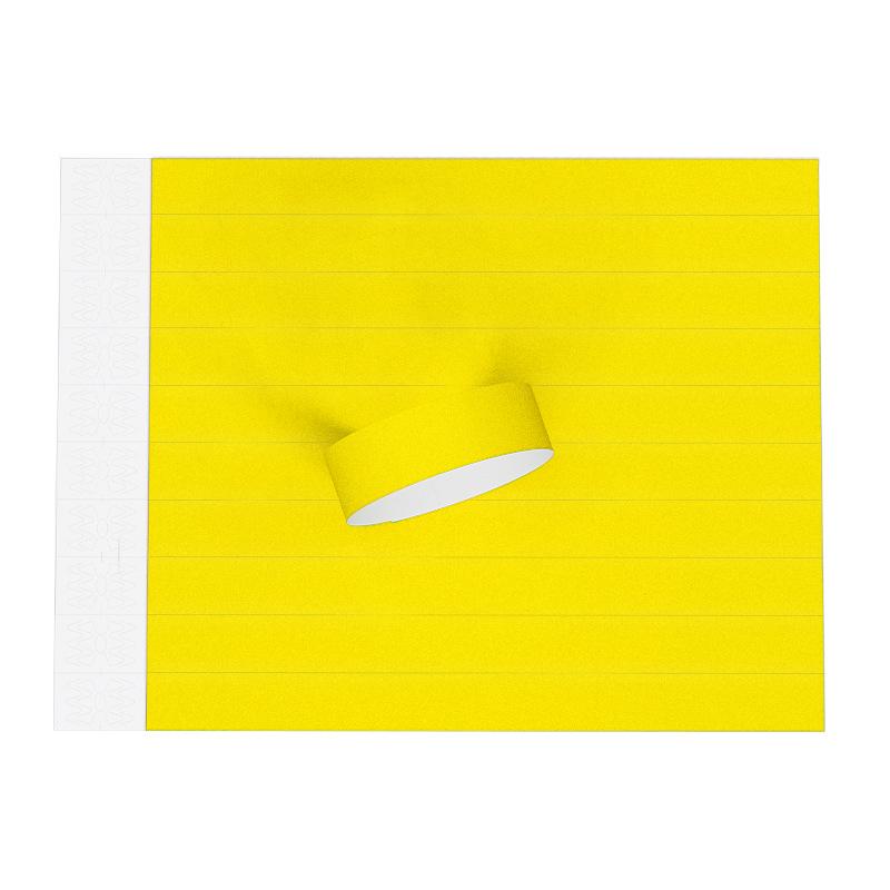 Customized Waterproof Tyvek Wristbands for Children's Amusement and Water Parks