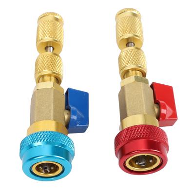 31PCS R134A Valve   Quick Remover Installer Set High Low Pressure AC Valve   Removal Tool for Auto Truck SUV   Conditioning System