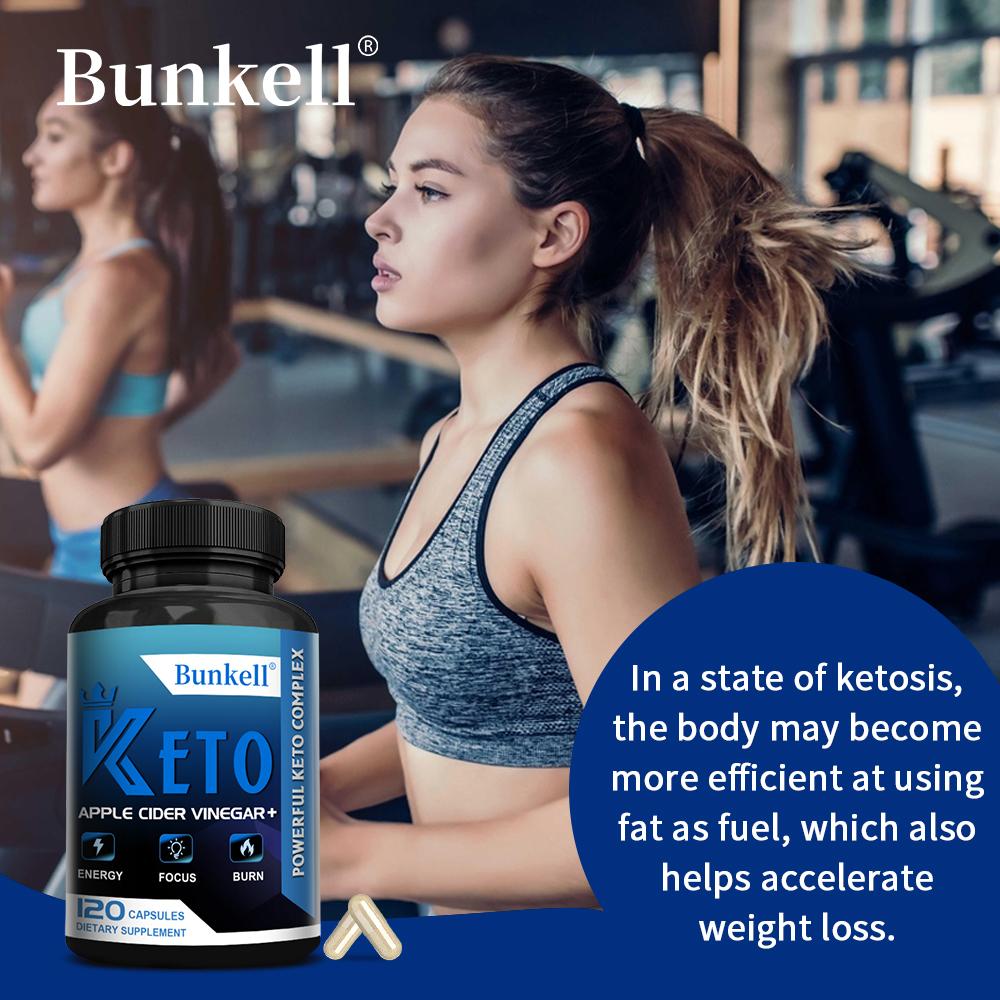 Potente Complesso Keto con Aceto di Mele per Energia Quotidiana e Supporto alla Concentrazione, 120 Capsule