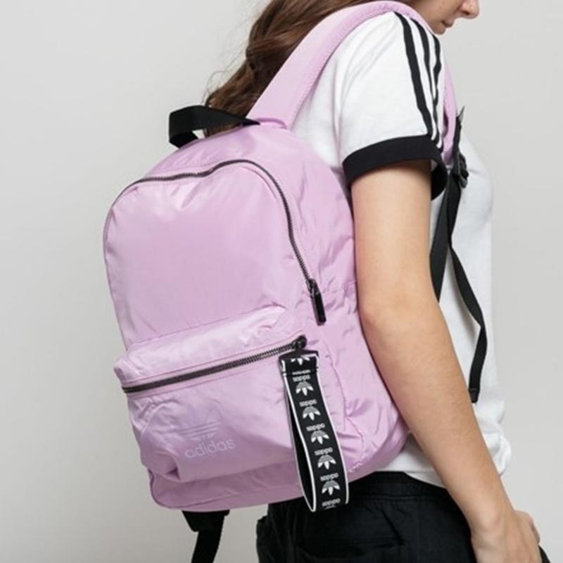 Adidas Originals Nylon Backpack Regular Women's Light Purple Adidas FL9621