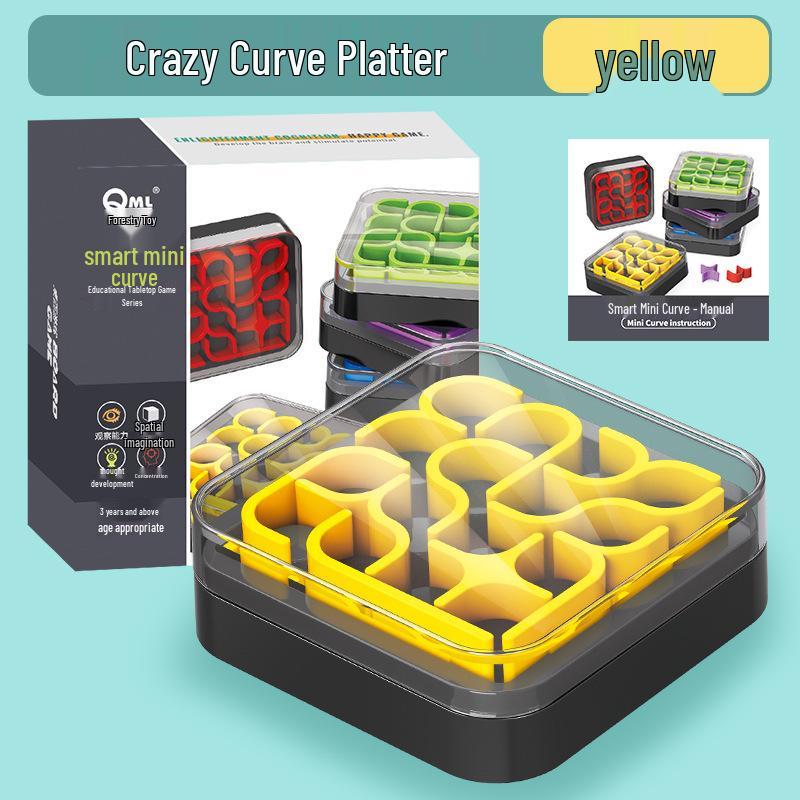 Mini Curve Jigsaw Puzzle: Children s Educational Game and Teaching Aid