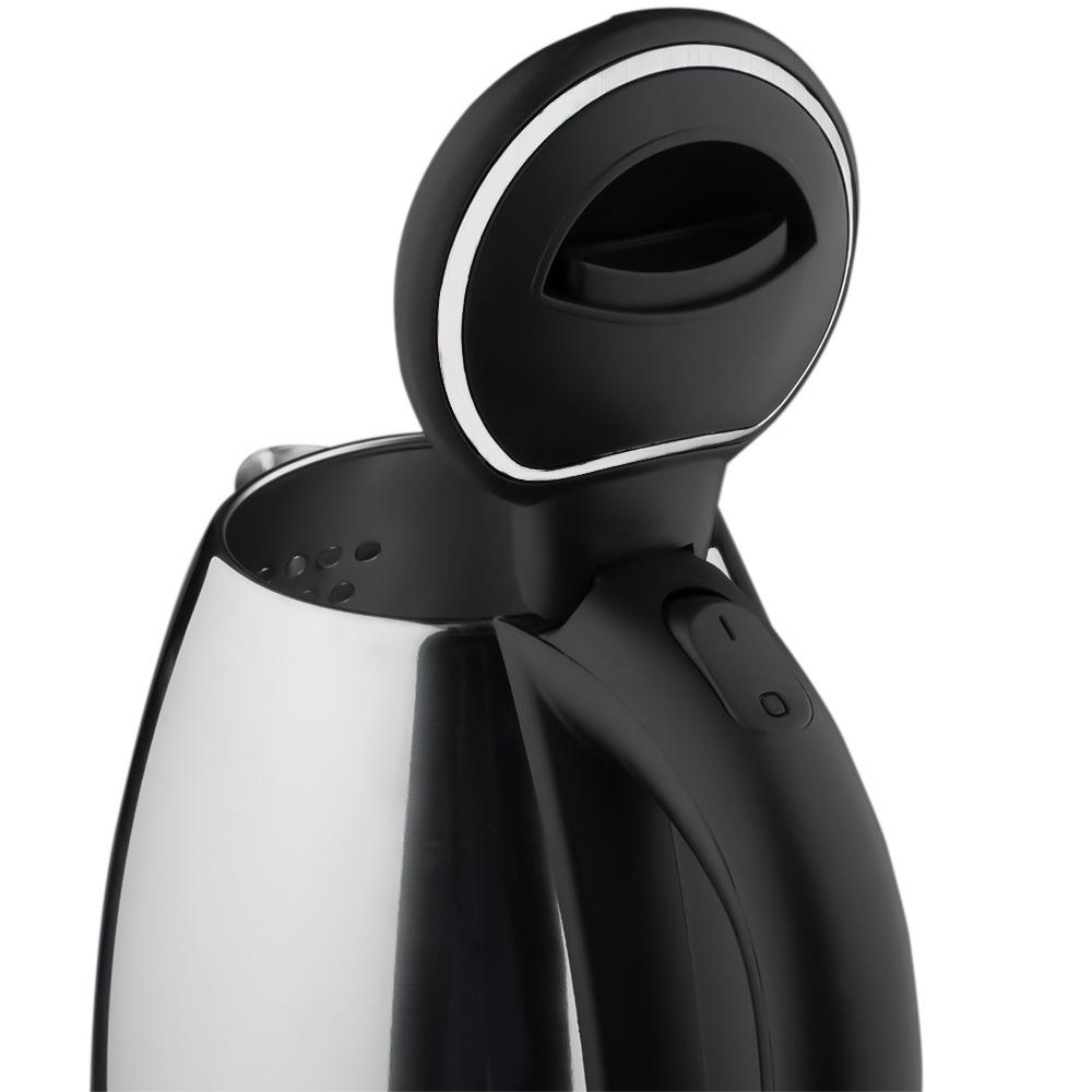 Stainless Steel Electric Kettle with Auto Shut-Off, 2.0L Food Grade Tea Maker