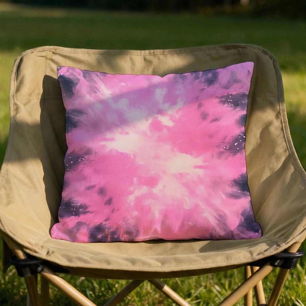 Gradient Tiedye Cushion Cover Soft Reversible Durable Pillow Cover MultiScene Use for Home Car Daily Comfort