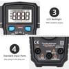 BSIDE ADM66 Handheld Household 6000 Count AC / DC Current Voltage Capacitor Automatic Range Multimeter with LCD Backlight & Card Slot Function