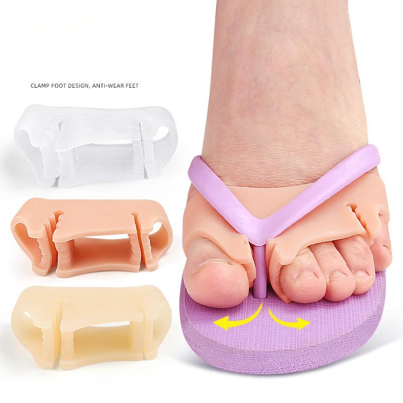 Three-hole Toe Splitter, Slippers, Sandals, Flip-flops, Foot Splitter, Thumb Valgus Overlapping Toes, Anti-wear Toe Splitter