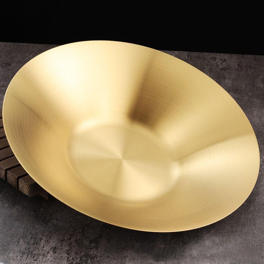 304 Stainless Steel Korean Salad Bowl Deepened Fruit Dish Durable Ramen Bowl  Kitchen Tableware