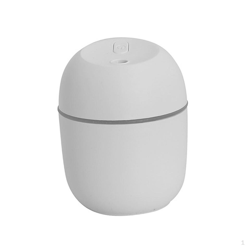 Compact Essential Oil Diffuser with LED Night Light for Office and Home Use