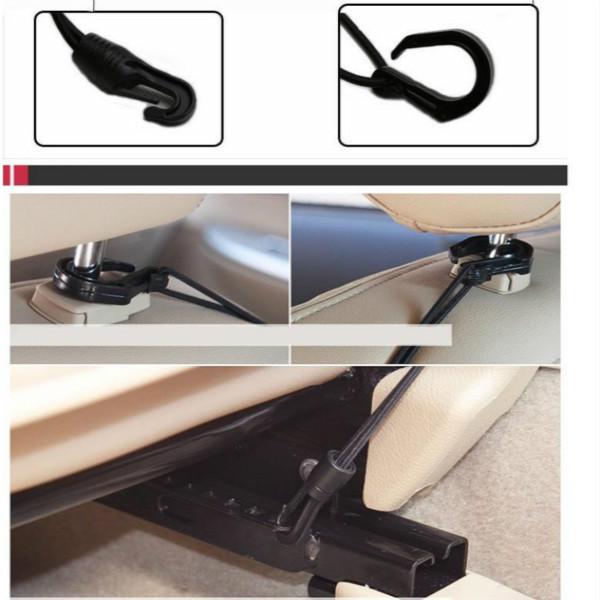 Car Mesh Pockets Inter-seat Storage Elastic Mesh Pockets Car Storage Mesh Bags Seat Storage Bags Car Interior Products