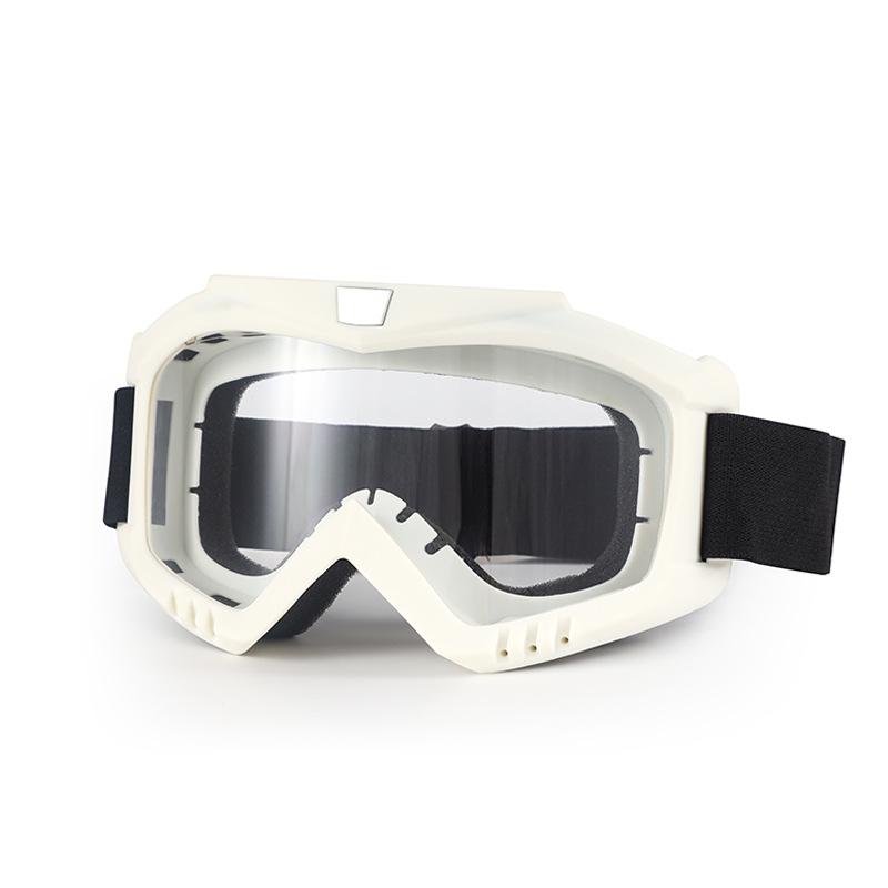 Outdoor Off-Road Motorcycle Windproof Sand-Proof UV-Protective Goggles with Interchangeable Lenses Full Frame for Riding