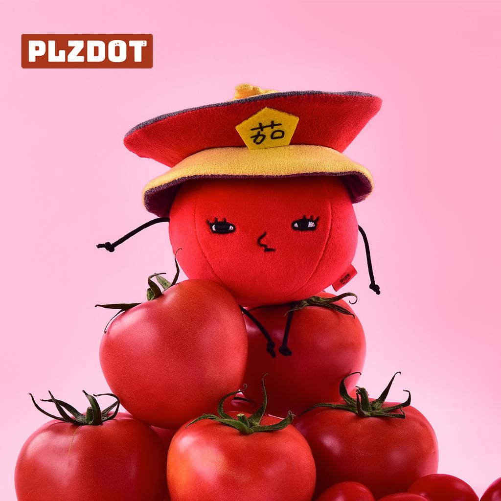 Plzdot Official Edition "Five-Star Good Fig" Jelly-Filled Little Egg Plush Blind Box Abstract Parody Doll Toy Figurine Gift