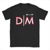 Men Depeches Cool Modes T Shirt 100% Cotton Tops Novelty Short Sleeve Round Collar Tees Classic T-Shirts