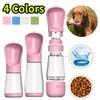 Pet Water Drinking Bottle Cats Dogs Travel Outdoor Water and Food Portable Containers for Dogs Feeding Water Drinker and Feeder Pet Supplies