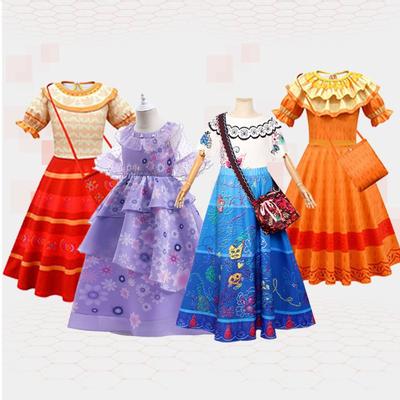 Anime Charakter Cosplay Halloween Film Theater Kinder Prinzessin Gaze Kleid Rock Cosplay Bühnenkostüm Magischer Raum.