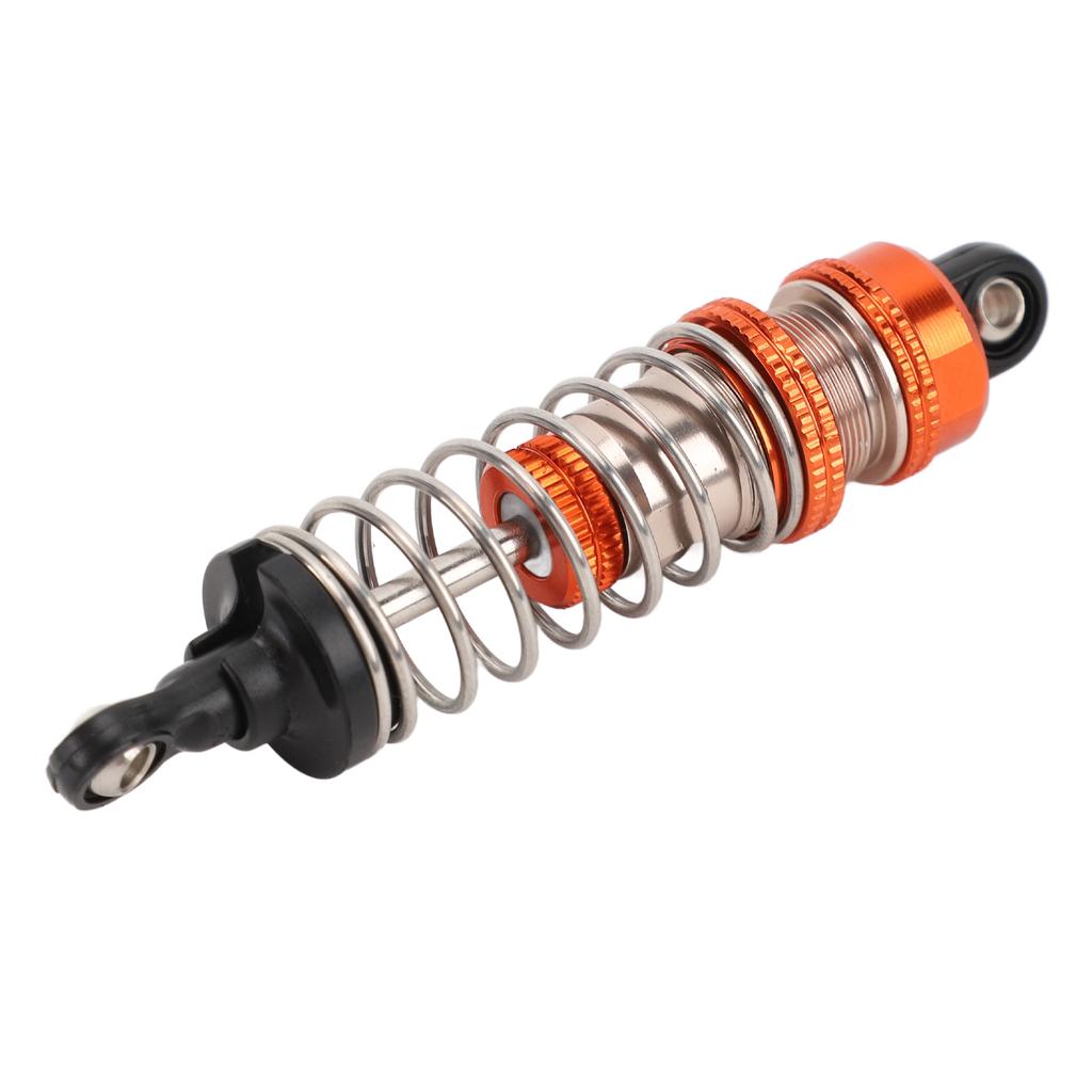 RC Rear Shock Absorber Plastic Aluminum Alloy 79.5mm RC Car Shock Damper for WLTOYS 124010 Upgrade Parts