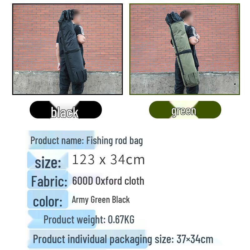 Multi-functional Outdoor Fishing Rod & Gear Storage Bag