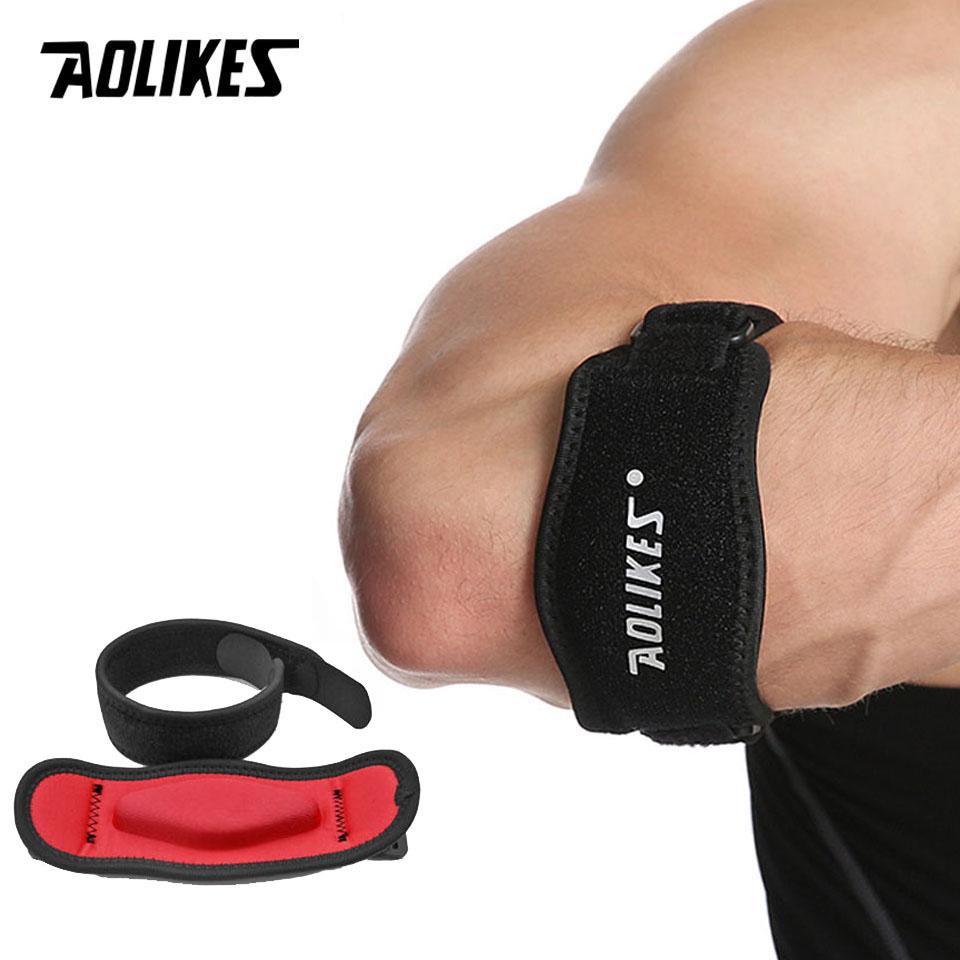 Aolikes Tennis Elbow Brace Pain Relief Support For Tennis Golfers Elbow Tendonitis Strap For Men