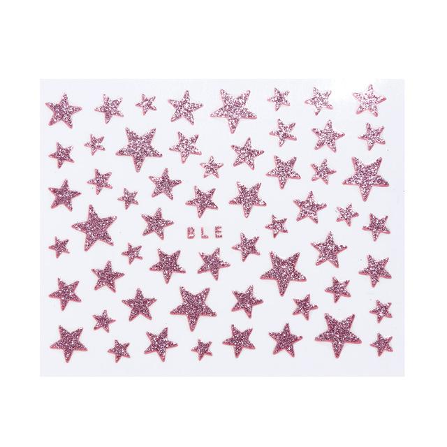 1pc 3D Nail Stickers Spring Summer Natural Flower Leaves Simulation Dried Flower Dragonfly Nail Applique Water Slides Decoration