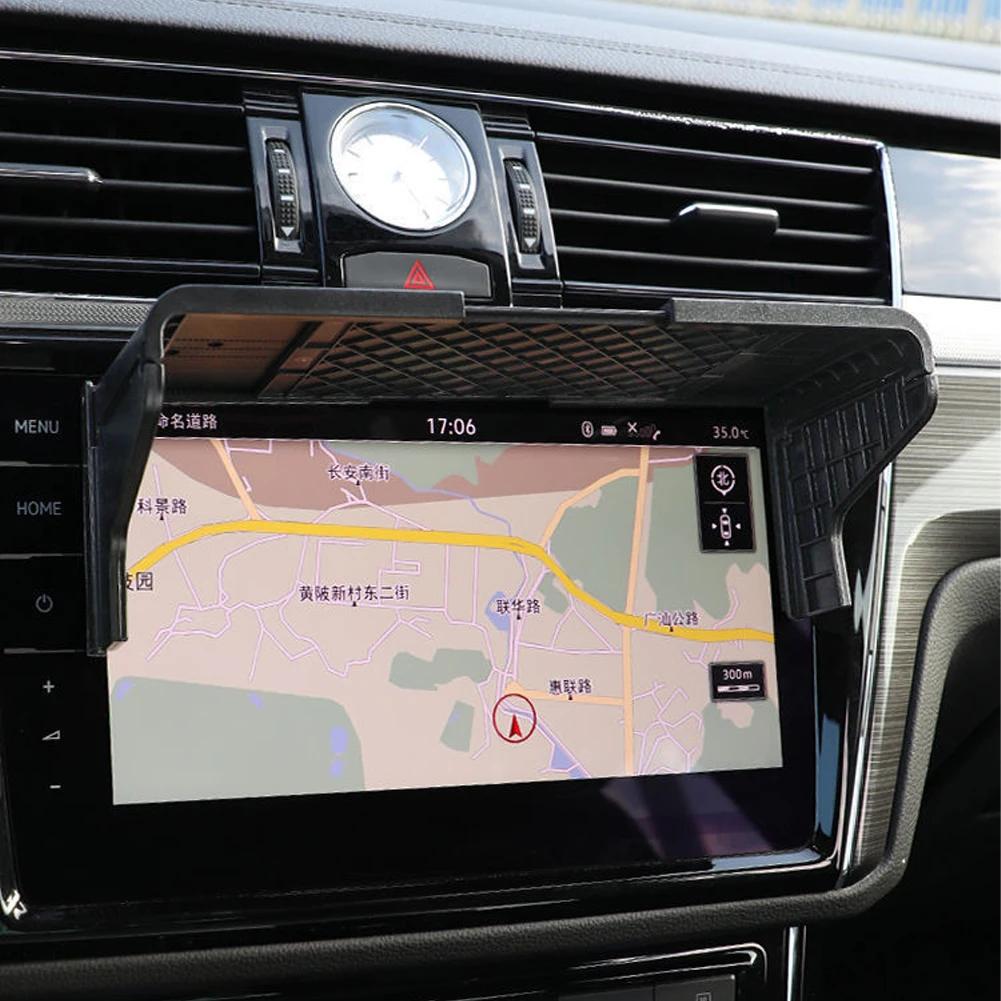 Car GPS Anti-Glare Shield 7-12 Inch Car GPS Navigation Sun Shade Interior Accessories Display Screen Visor Auto Accessories