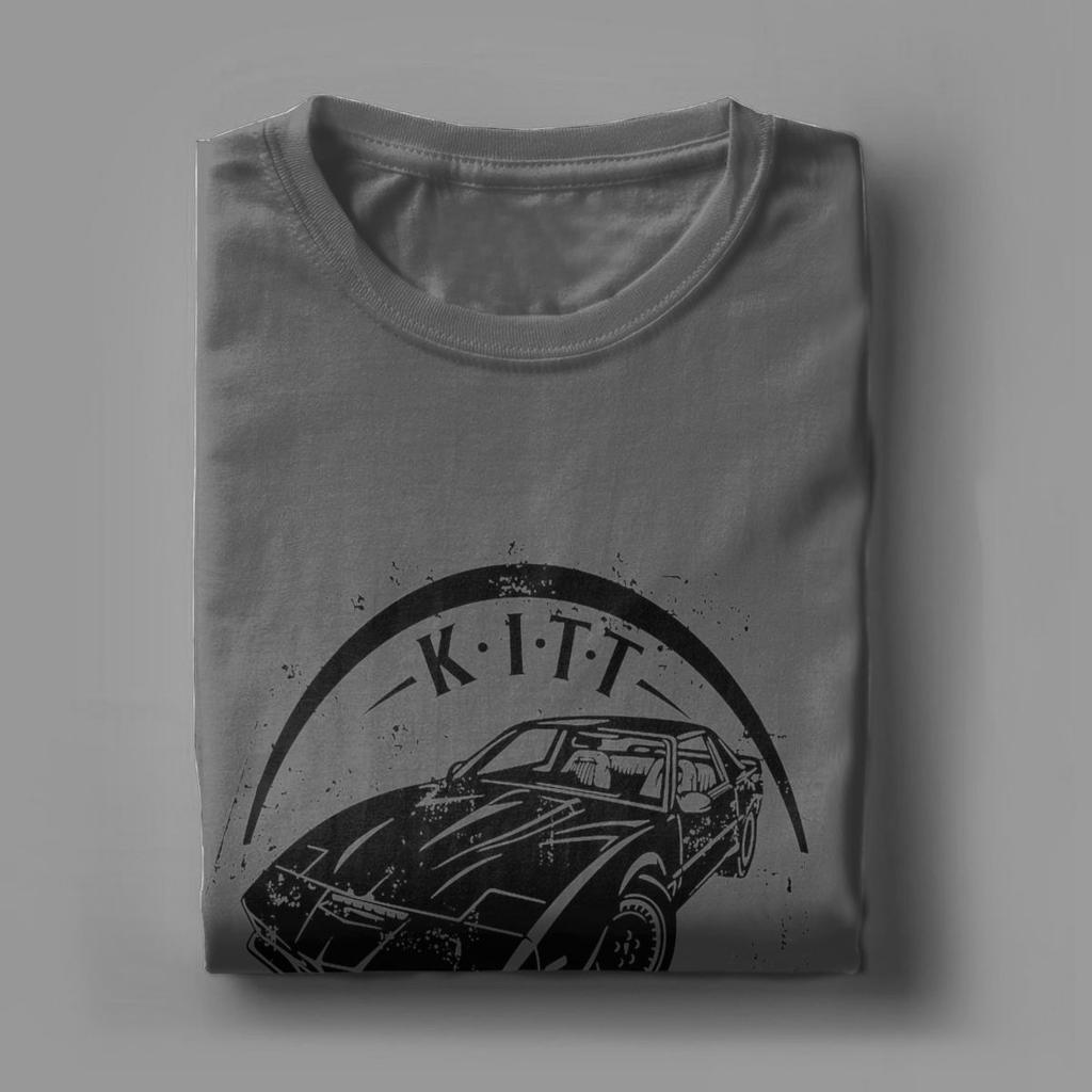 Knight Rider Industries KITT Since 1982 Men's T Shirt Leisure Tee Shirt Short Sleeve T-Shirts Pure Cotton Original Clothes