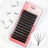 Goddess 10DW Shape Lashes 0.05mm  Double 5DW Eyelash Extensions 5D Premade Volume Fans Natural Soft False Eyelashes for Makeup