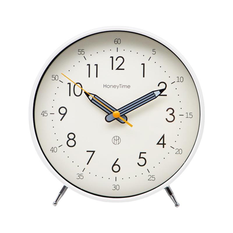 

Table Clock Desktop Clock Ornaments Living Room Display Table Clock Home Desktop Sitting Clock New Simple Pendulum Clock